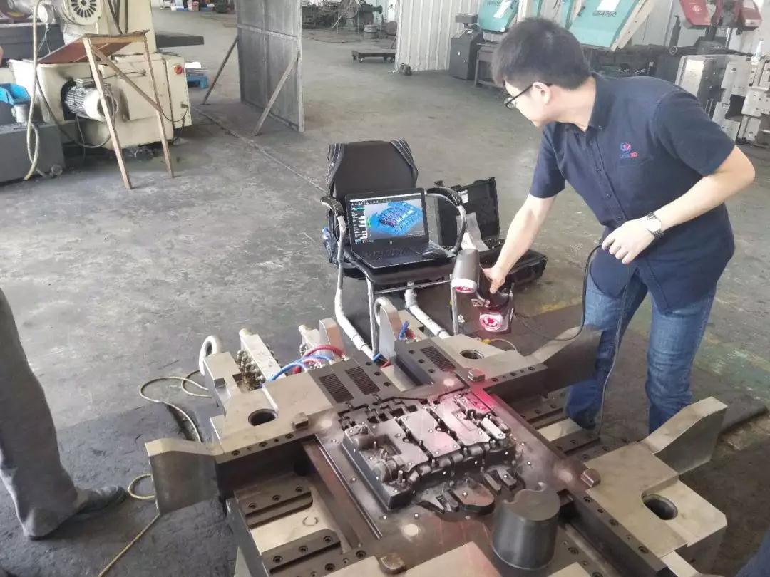 上海沪敖三维扫描案例——模具检测