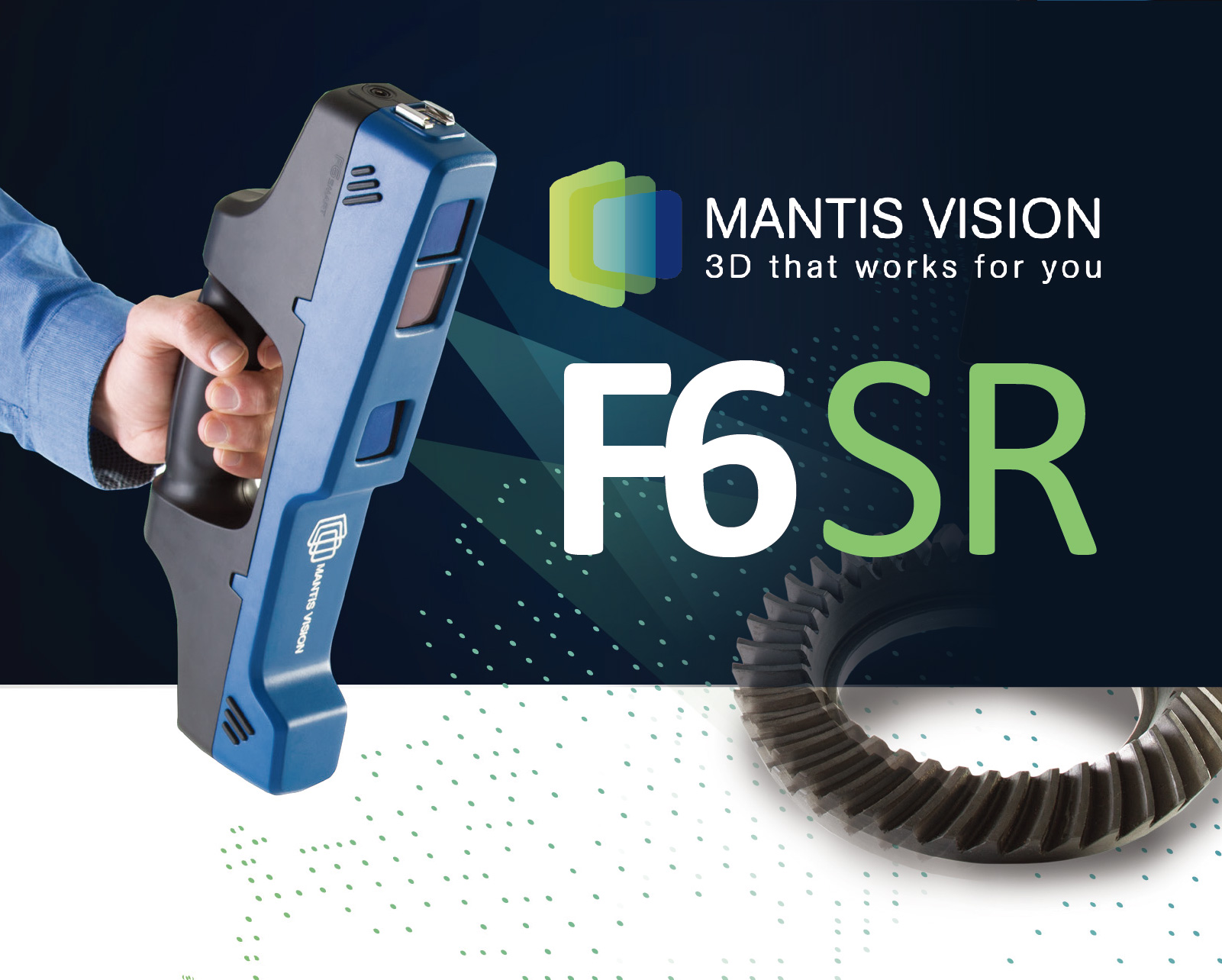 F6 SR手持式3D扫描成像仪
