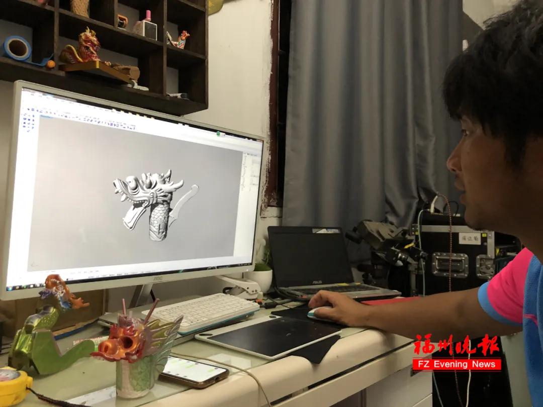 【沪敖3D】祝大家端午节安康_今年不能划龙舟_3D扫描龙舟头了解下